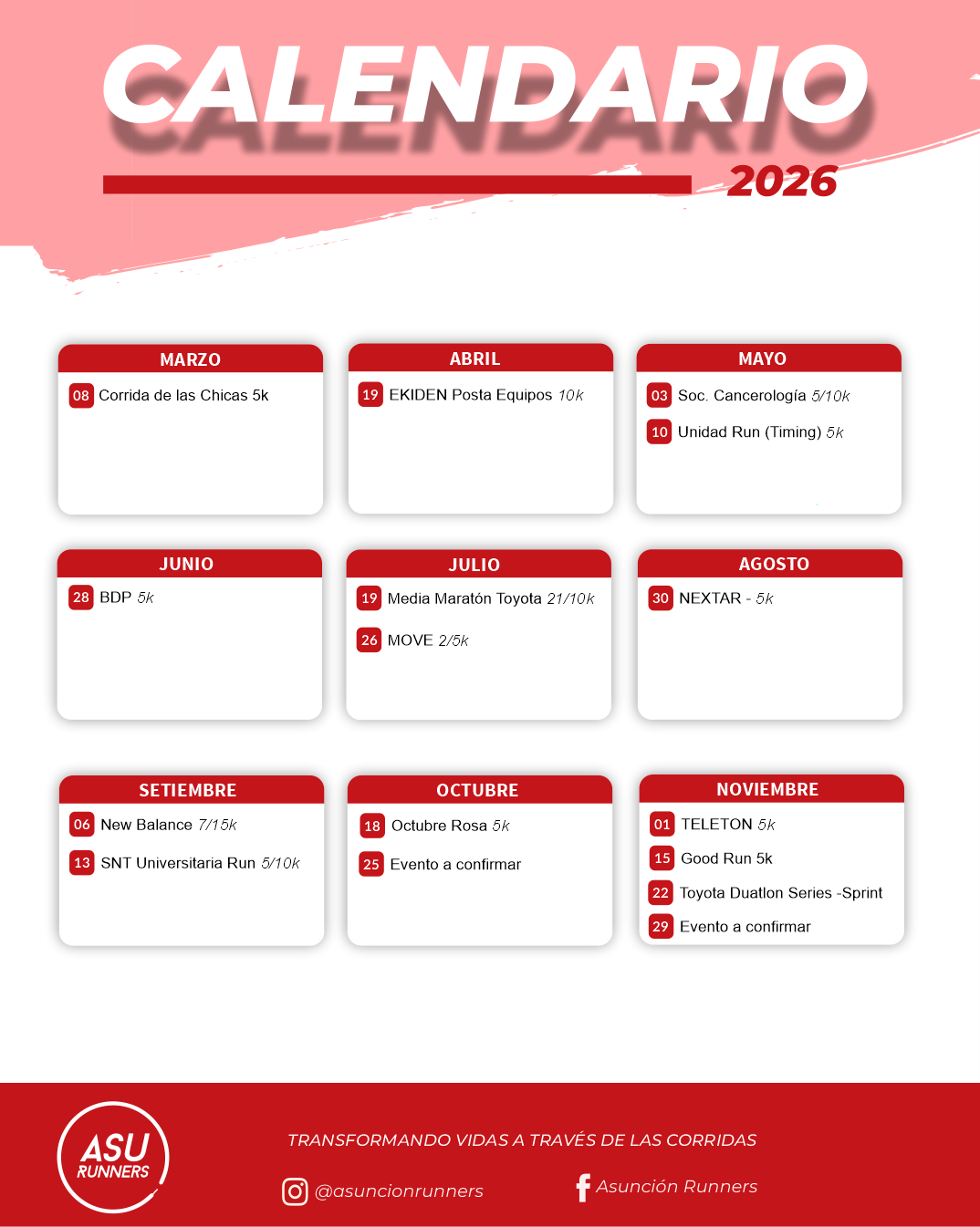 Calendario 2026